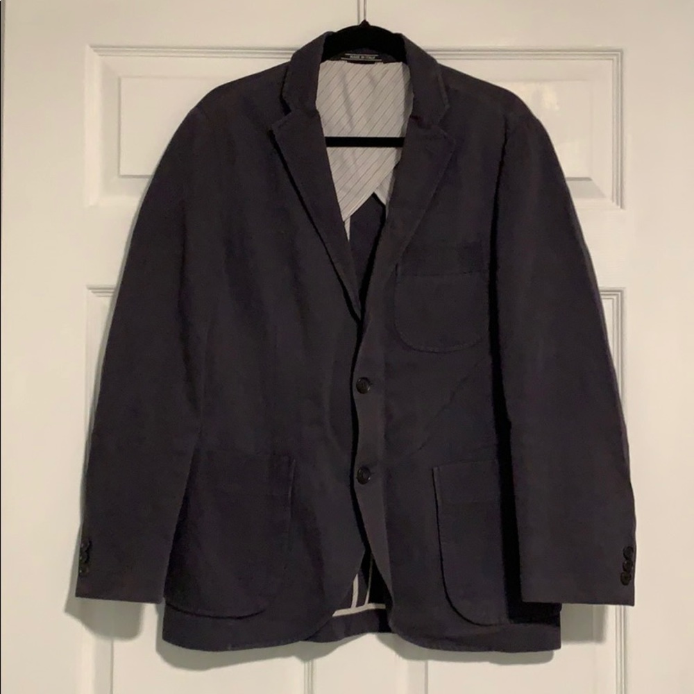 BILLY REID navy sport coat size 38R